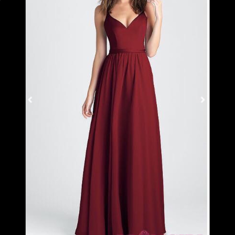 Burgundy Prom or Formal Dress